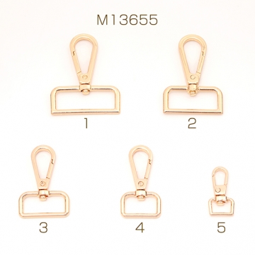 ナスカン ショルダーベルト金具  ショルダーストラップ金具 バッグなすかん留め具 ゴールド