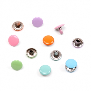 両面カシメ カラフル 推し活 ソーイング 裁縫材料 手芸用品 打ち具必要