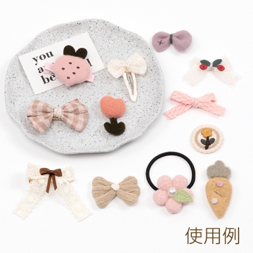 刺繍ワッペン フラワーアップリケ フラワーワッペン 衣装飾り付け 貼付け可 縫付け可 約3.8cm（4ヶ）