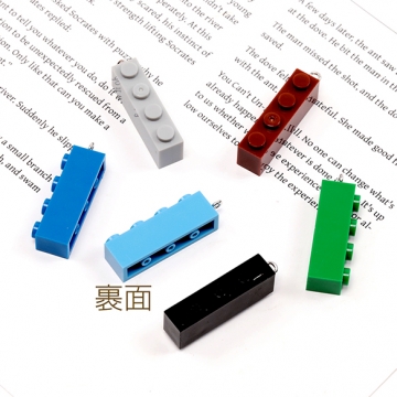 ブロックチャーム 重ねることができる キーホルダー ストラップチャーム カラフル キッズ工作おすすめ カン付き 約8×36mm