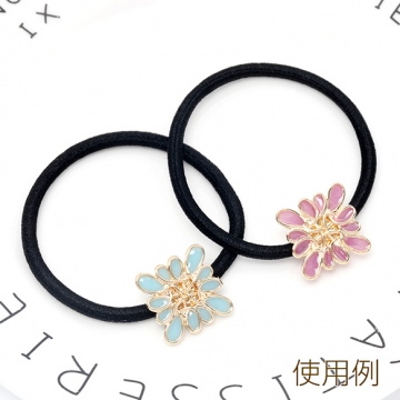 エポチャーム 幾何学 2カン付き 合金製 約20×26mm（4ヶ）