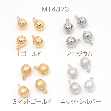 メタルチャーム テニス 合金製 約7×10.5mm（6ヶ）
