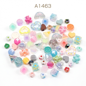 アクリルビーズ ミックス ※ランダムのため指定不可（約50g）