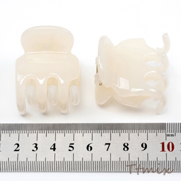 ミニクリップ ヘアクリップ ヘアアクセサリー 小さい かわいい約4×4.5cm(1ヶ)