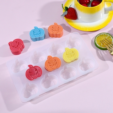 シリコンモールド レジンシリコンモールド ウィザードハット パンプキン スケルトン 猫（1ヶ）