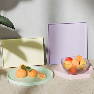 シリコンモールド レジンシリコンモールド 四角 ラウンド 矩形 皿（1ヶ）