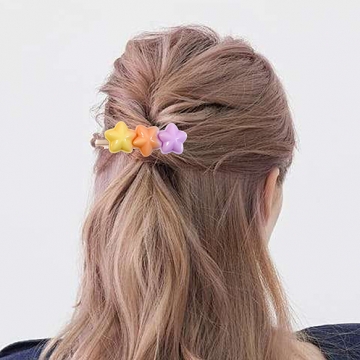 シリコンモールド レジンシリコンモールド 星 ヘアピン 約171×73×12mm（1ヶ）