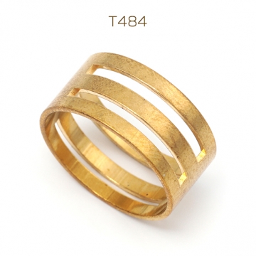 指カン 銅製 丸カンなどの開閉作業を軽減 利き手と逆の親指に装着 工具 約18mm（1ヶ）