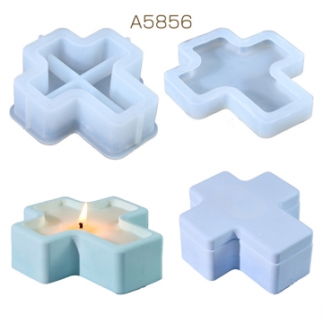 シリコンモールド レジンシリコンモールド クロス 収納ボックス（1セット）