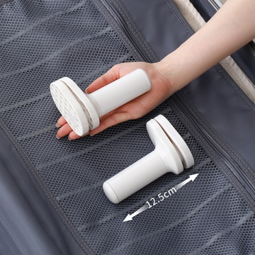 クランプ式物干しラック 伸縮ラック 伸縮ハンガー 折りたたみ可能 出張 旅行 ホテルでも使える 伸縮式 物干し竿（1ヶ）