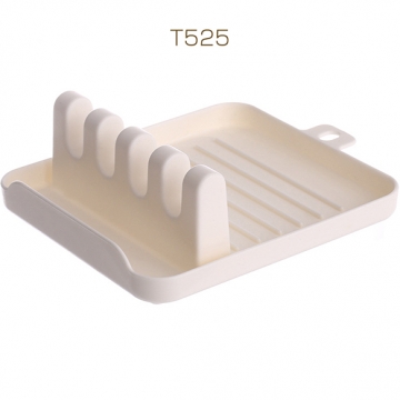 キッチンマルチスタンド キッチン用品 鍋蓋スタンド 調理器具 一時置き お玉 菜箸 フライ返し (1ヶ)