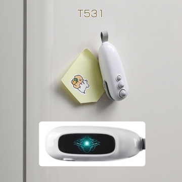 ヒートシーラー ポータブル 充電式 家庭用 ミニハンドプレス 袋止め 袋閉じ フードシーラー (1ヶ)