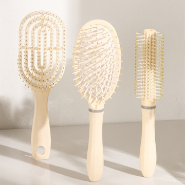 ヘアブラシ 頭皮にフィットする 乾きやすいブラシ ボリュームアップ ツヤ出し 頭皮ケア ドライブロー ヘアコーム (1個)