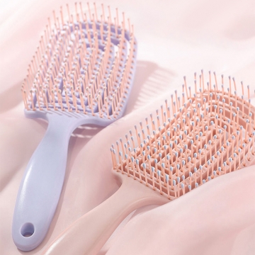 ヘアブラシ 頭皮にフィットする 乾きやすいブラシ ボリュームアップ ツヤ出し 頭皮ケア ドライブロー ヘアコーム (1個)