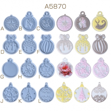 シリコンモールド レジンシリコンモールド 漫画のペンダント（1ヶ）