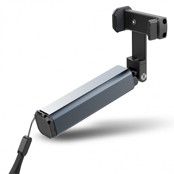 スマホホルダー スティックタイプ 折りたたみ式 携帯スタンド 旅行用 折りたたみ 回転 伸縮 収納 クリップ(1ヶ)