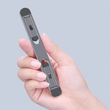 PC放熱スタンド ノートパソコン用折りたたみスタンド 貼り付けタイプ PC冷却スタンド コンパクトスリーム 超便利 (2ヶ)