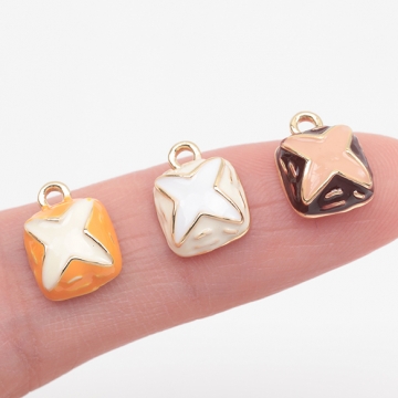 エポチャーム 椎茸モチーフ しいたけチャーム シイタケパーツ ミニチュア野菜 1カン 約9×12mm (2ヶ)