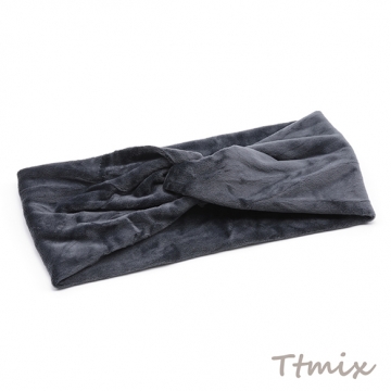 ヘアバンド ツイスト ベルベット 秋冬 おしゃれ  ヘアターバン ※訳ありサービス品 返品不可（1ヶ）