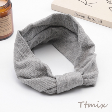 ヘアバンド リボン シンプル 無地 秋冬 おしゃれ  ヘアターバン ※訳ありサービス品 返品不可（1ヶ）