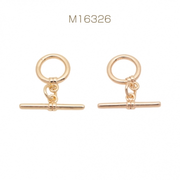 マンテル ラウンド 留め具 ネックレス ブレスレット 長さ約18mm直径約10mm（1セット）