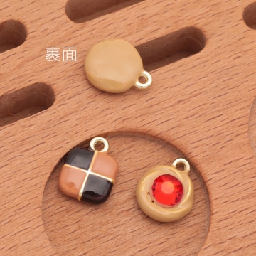 エポチャーム クッキー スイーツチャーム メタルチャーム 全2種（2ヶ）