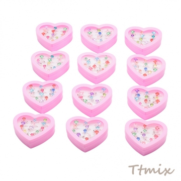 キッズ用リング ランダム 鈴モチーフ 子ども用 おもちゃの指輪 オープンリング 外径約16mm内径約14mm（1ケース）