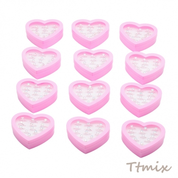 キッズ用リング ランダム クリスタル風 子ども用 おもちゃの指輪 オープンリング 外径約16mm内径約15mm（1ケース）