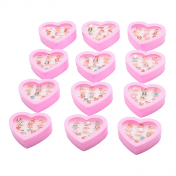 キッズ用リング ランダム エポチャーム 子ども用 おもちゃの指輪 オープンリング 外径約17mm内径約15mm（1ケース）