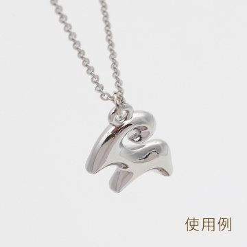 メタルチャーム カン付き シンプル 約12×20mm（4ヶ）