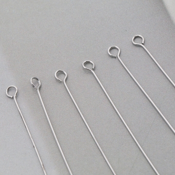 9ピン ゴールド（16KGP）/ロジウム 基礎金具 銅製 約0.6×45mm（5g）